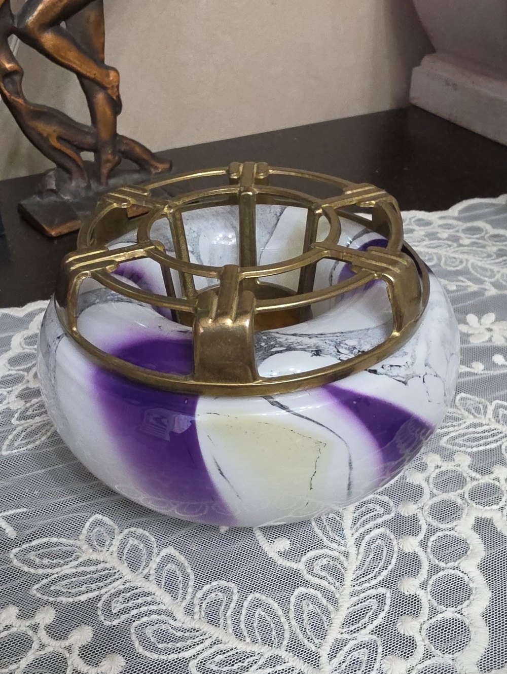 Vtg 1970 German-made tea Warmer Stövchen By Richartz Art Collection